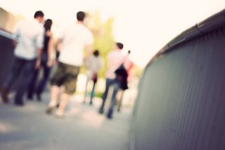 On the bridge
